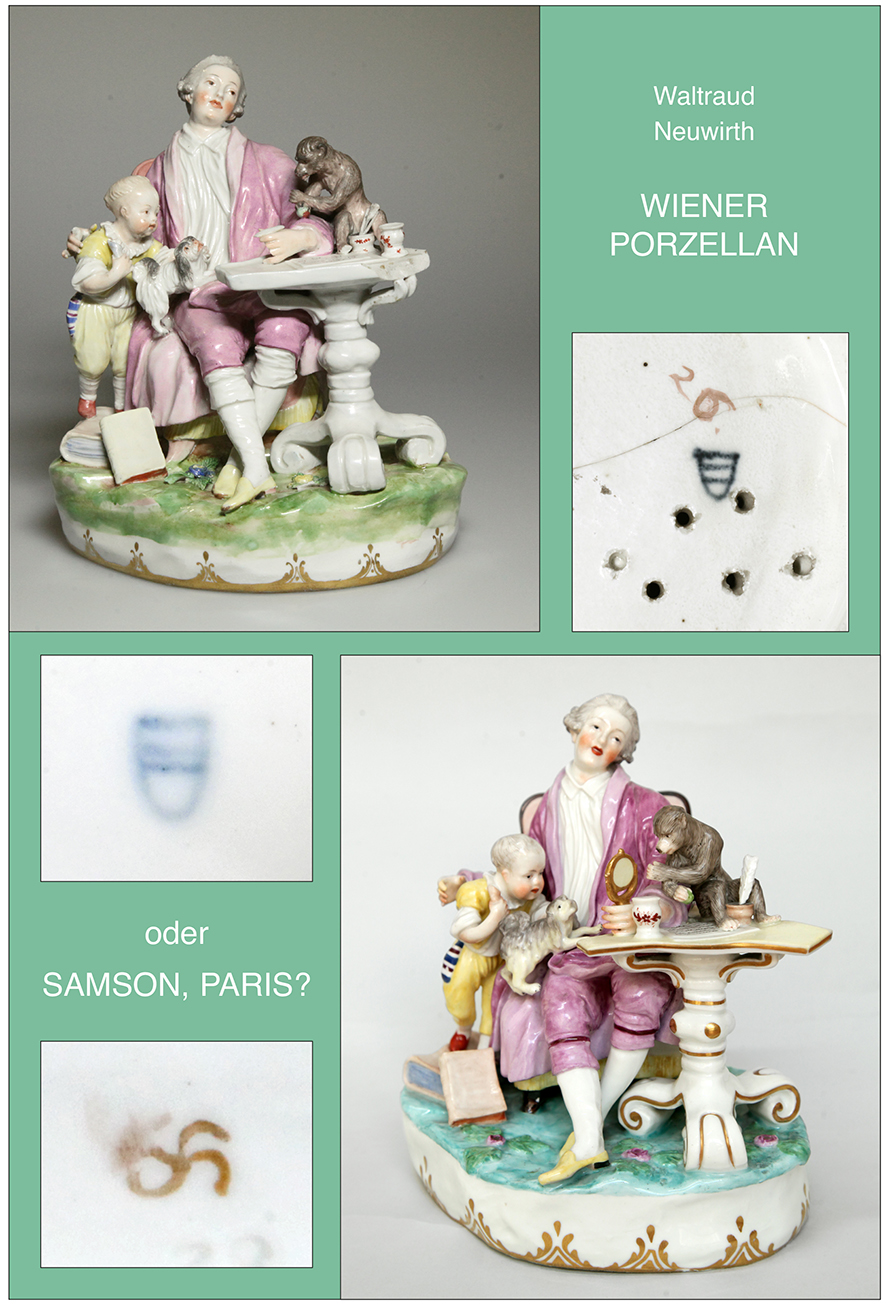 Wiener Porzellan - Samson